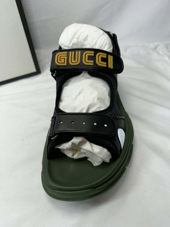 Gucci Gucci X Sega Sandals Mesh US Size 11.5 SPB-TS 343342 main image 5
